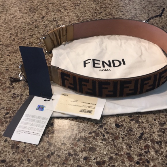 NWT Fendi Multi color fabric belt - Picture 6 of 7